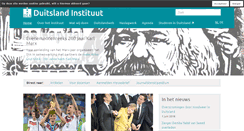 Desktop Screenshot of duitslandinstituut.nl